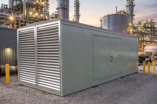 Industrial Acoustic enclosure for power equipement