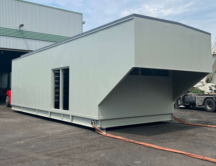 Enclosure for industrial equipement